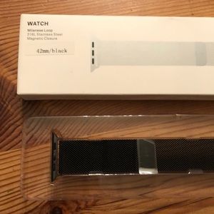 Apple Watch Band Milanese Loop 42mm/black